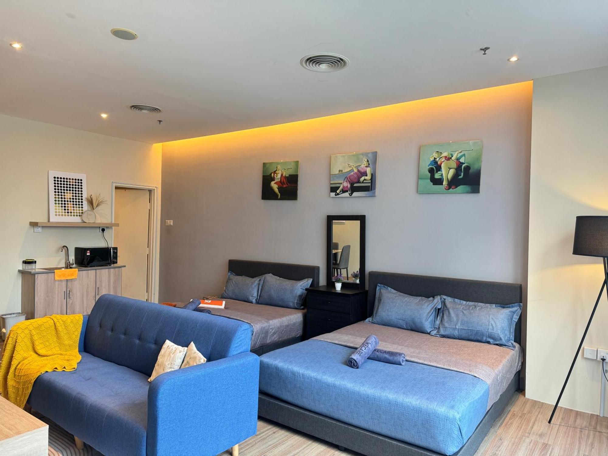 The Tinto Netflix Screen & Sleep - Bangsar South Mid Valley Pangsapuri Kuala Lumpur
