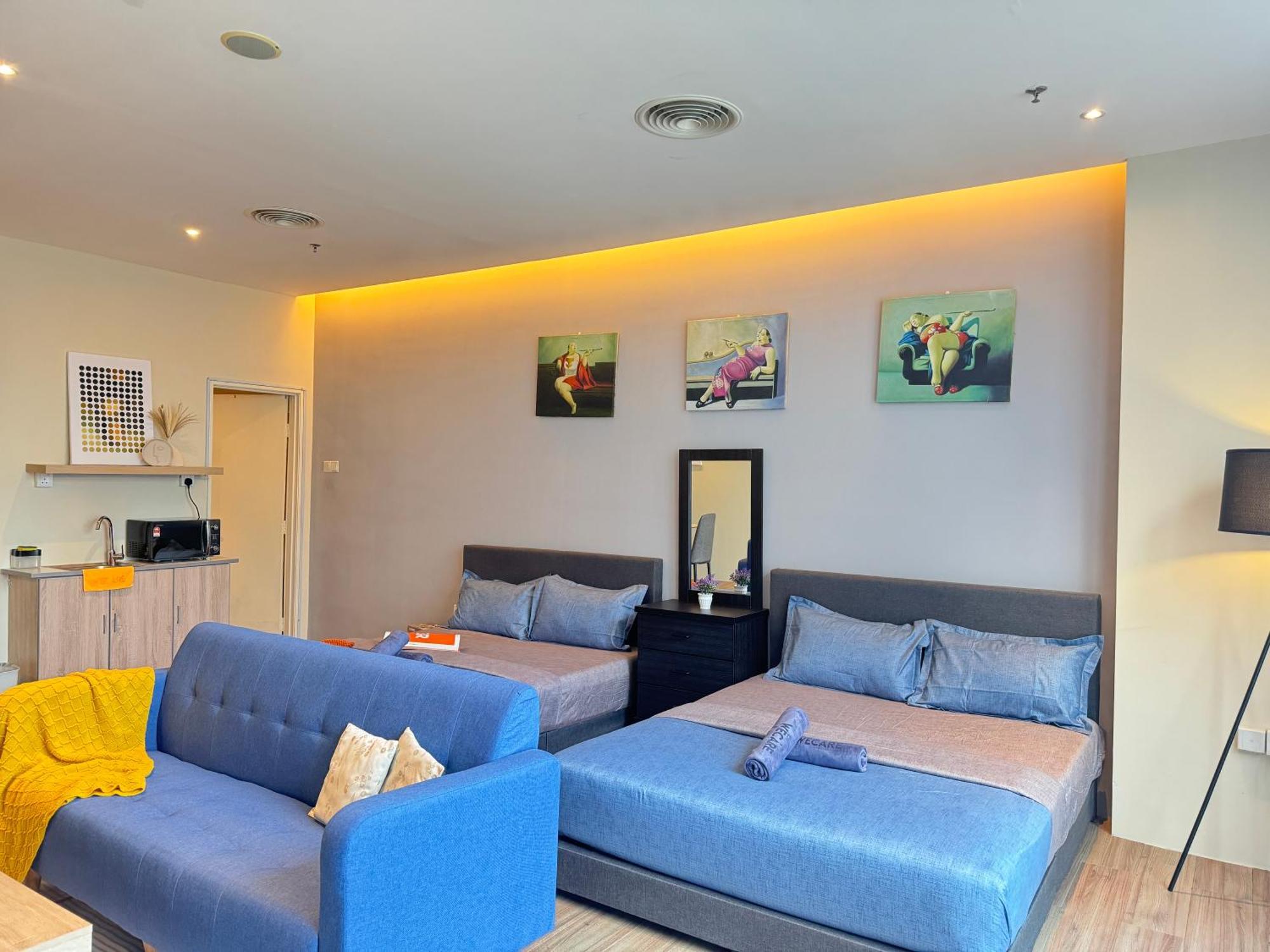 Pangsapuri The Tinto Netflix Screen & Sleep - Bangsar South Mid Valley Kuala Lumpur